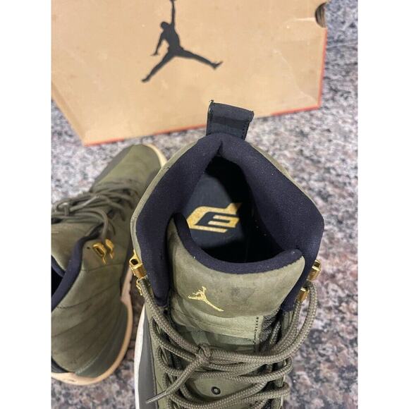 Men\'s Size 10.5 Nike Jordan 12 Retro Green With Box SPB-JB 335039 main image 9